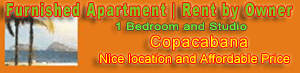 Furnished apartment for rent - Rio de Janeiro