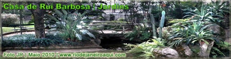 Casa de Rui Barbosa | Jardins romanticos ou jardim inglês