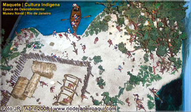 Cultura indígena por volta da época do descobrimento do Brasil