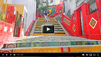 Escadaria Selaron | Vídeo