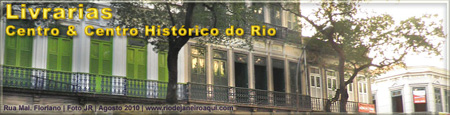 Livrarias do centro histórico do Rio de Janeiro