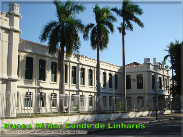 Fachada do Museu Militar Conde de Linhares
