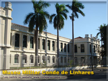 Fachada do Museu Militar Conde de Linhares