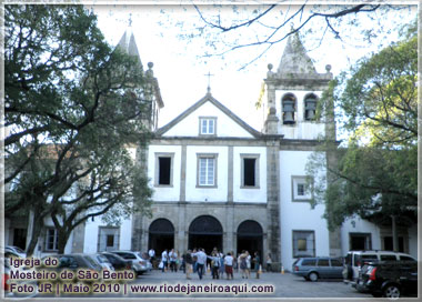 Igreja do Mosteiro de São Bento | Fachada Frontal