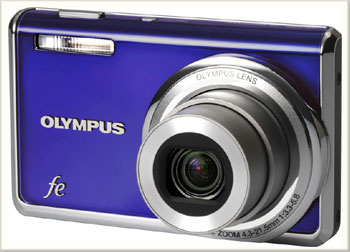Camera digital Olympus utilizada para as fotos noturnas