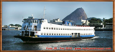 Barca que leva à Paqueta ou Niteroi