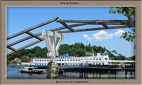 Ilha de paqueta - Cais visto do caramanch�o