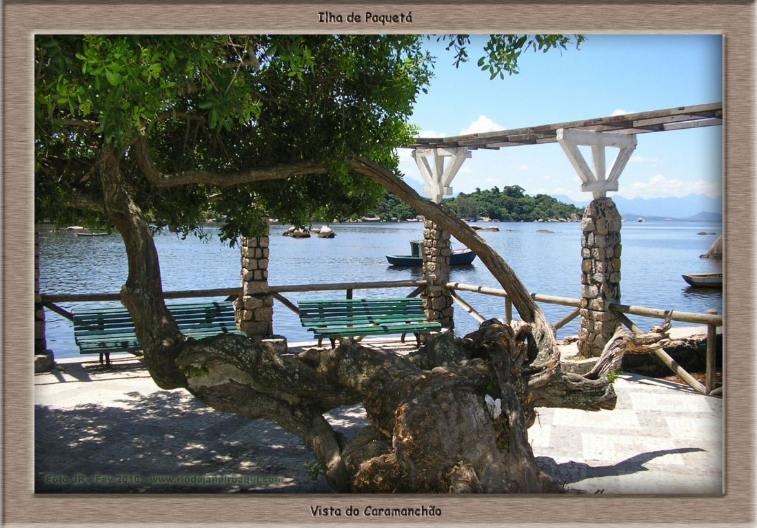 Ilha de Paqueta - caramanch�o projetado por Pedro Bruno
