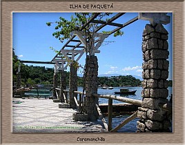 Ilha de paqueta - Caramanch�o que fica ao lado do cais