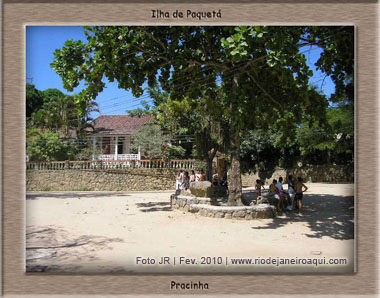 Pracinha Manuel de Macedo na Ilha de Paqueta