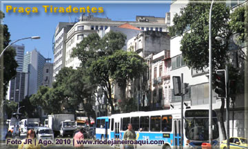Praça Tiradentes, centro do Rio