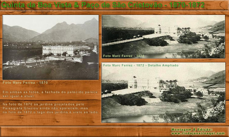 Paço Imperial da Quinta da Boa Vista em 1870-72