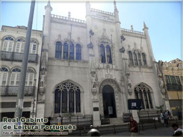 Real Gabinete de Leitura Portugu&ecirc;s | Fachada