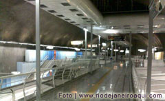 Metro Ipanema | Plataforma superior