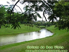 Quinta da Boa Vista | Jardins gramados e lago