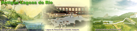 Antigas lagoas do Rio de Janeiro mostradas em pintura e aquarelas
