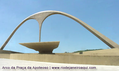 Arco da Praça da Apoteose - Sambódromo do Rio de Janeiro