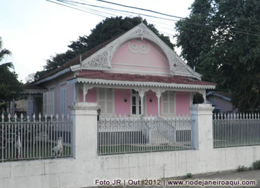 Casa usada como cenário da novela A Moreninha
