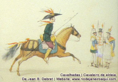 Cavaleiro de aldeia - Cavalhada