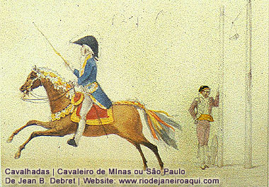 Cavaleiro de Minas Gerais ou São Paulo - Cavalhada