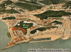 Centro do Rio em 1873