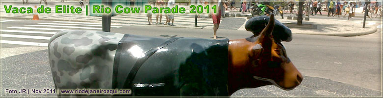 Vaca de Elite em Copacabana | Rio Cowparade 2011