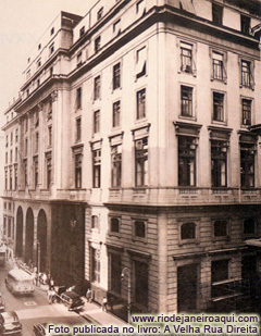 Fachada de 1926 da antiga sede Banco do Brasil