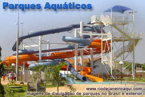 Equipamentos parque aquático - Tobogã e túneis de fiber glass