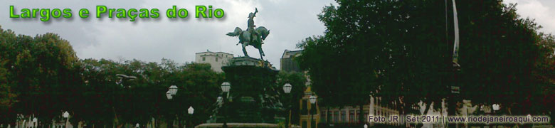 Est&aacute;tua de D. Pedro I na Pra&ccedil;a Tiradentes no Rio de Janeiro