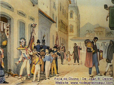 Folia do Divino no Rio de Janeiro, no início do século 19