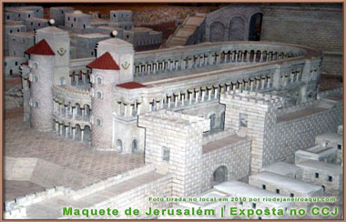 Maquete do Hipódromo da cidade de Jerusalem