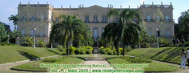 National Museum of Natural History of Quinta da Boa Vista - Old Royal Palace