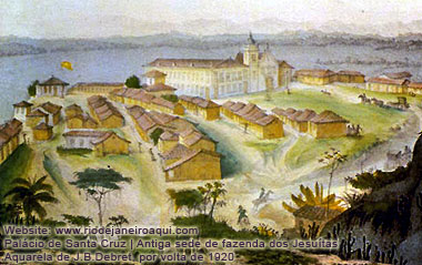 Palácio de Santa Cruz - Antiga sede de fazenda dos Jesuítas