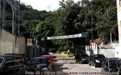 Portão de entrada | Parque da Chacrinha em Copacabana