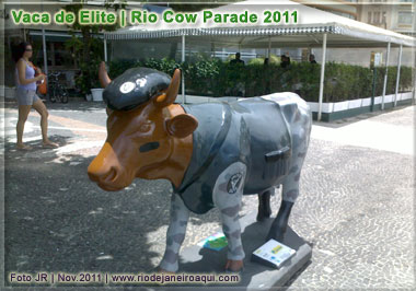 Vaca de Eleite em Copacabana | Cowparade 2011