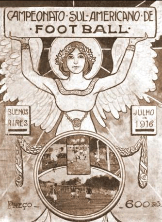 Cartaz Campeonatao Sul Americano 1916