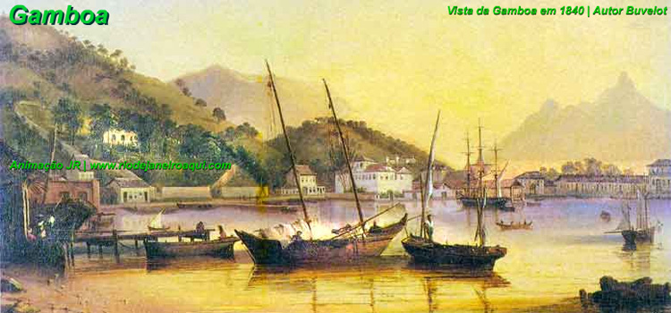 Gamboa, antiga praia, 1840