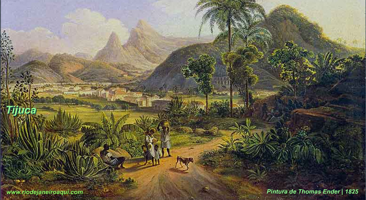 Tijuca em 1825