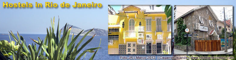 Albergues, Hostels no Rio de Janeiro