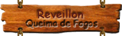Reveillon e queima de fogos na praia no ano novo