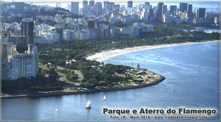 Aterro do Flamengo visto do Pão de Açucar