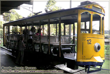 Bonde de Santa Teresa no Rio de Janeiro