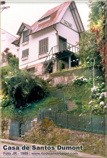 Casa de Santos Dumont em Petrópolis