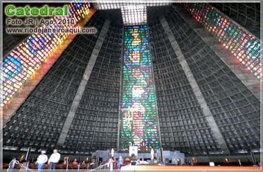 Catedral do Rio de Janeiro onde situa-se o Museu de Arte Sacra