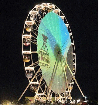 Roda gigante Skol no forte de copacabana - 2009