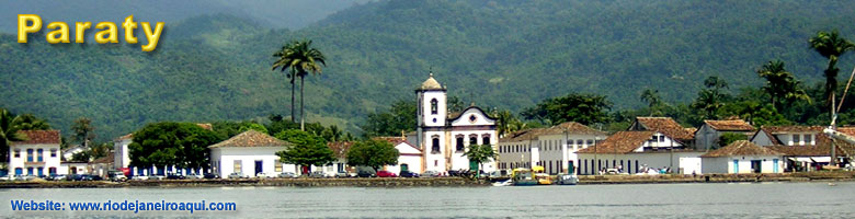 Vista panorâmica de Paraty