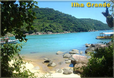 Ilha Grande | Prais, encostas, mar e barcos de passeio