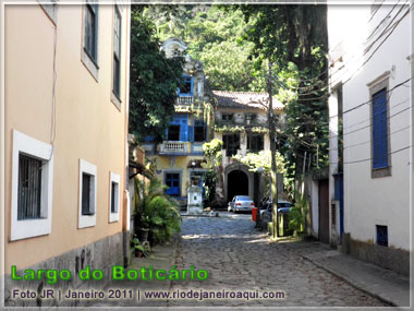 Vista do Beco e Largo do Boticário