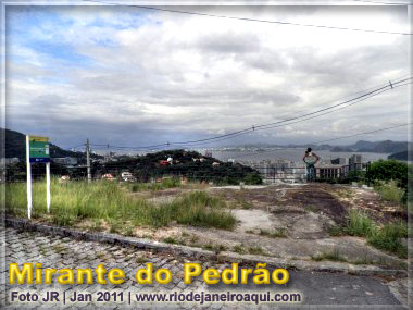 Mirante do Pedrao e ladeira  sinuosa