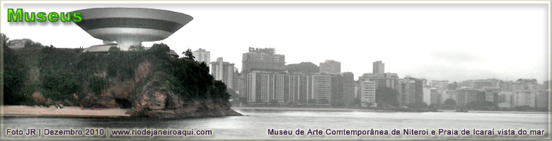 MAC | Museu de Niteroi e Praia de Icarai vista do mar